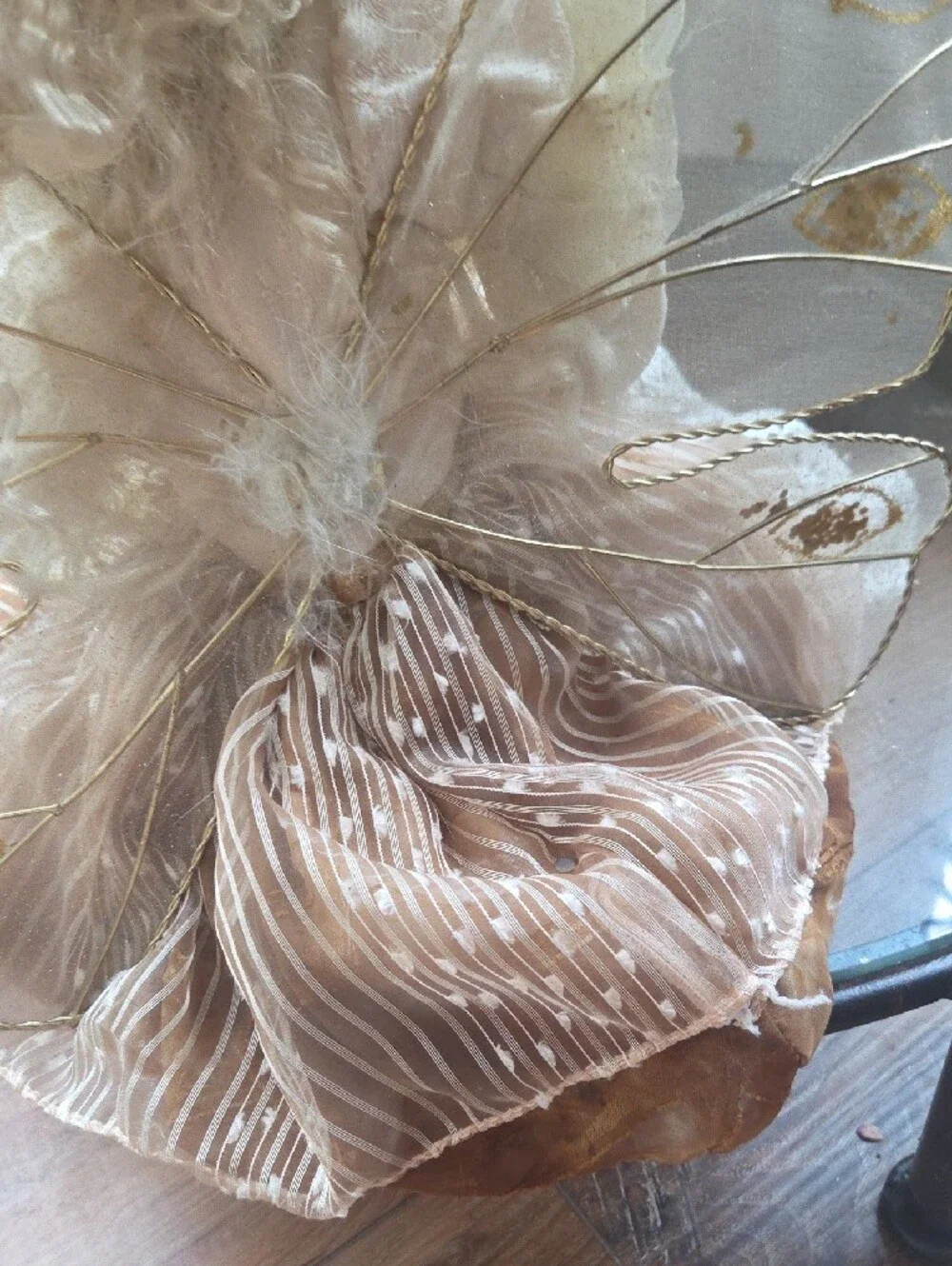 Fairy Doll Home Accent in Cream and Peach